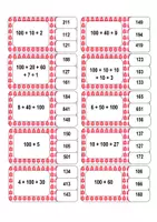 Aperçu - Apprentissages en autonomie - Fusée de numération - Page 2
