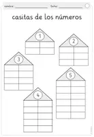 Vista previa - Unidades / Secuencias / Situaciones de Aprendizaje - CASITAS DE LOS NÚMEROS descomposición numérica rango de números 10 - página 2