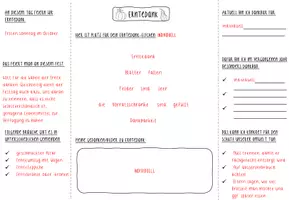 Vorschau - Arbeitsblätter - Faltblatt (Mini-Lapbook) Erntedank Vertretungsstunde Herbst - Seite 3