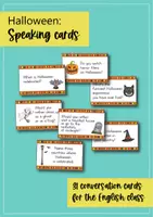 Vorschau - Aufgabenkarten - Halloween Speaking Cards; Gesprächskarten (Englisch) - Seite 1