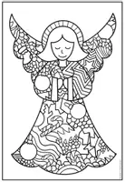 Vista previa - Manualidades / Dibujos para colorear - NAVIDAD - Proyecto artístico - página 3