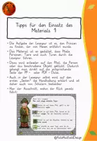 Vorschau - Spiele - Interaktive Lesespur- die Spukburg Halloween, Lesespurgeschichte, Lesen, Herbst, Herbstgeschichte - Seite 1