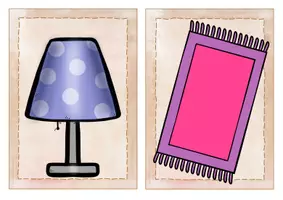Vorschau - Fördermaterial/Inklusion - Englisch/ Deutsch/ DaZ - furniture/ Möbel - flashcards/ Bildkarten, mit Wortkarten - Seite 3