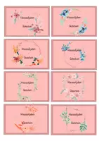 Vorschau - Spiele - Hausaufgaben-Gutscheine „Flowers" - Für mehr Farbe im Klassenzimmer! - Seite 1