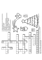 Vorschau - Arbeitsblätter - Kreuzworträtsel Weihnachten Klasse 3/4 - Deckblatt