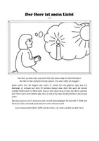 Vorschau - Arbeitsblätter - Der Herr ist mein Licht (Psalm 27) - Seite 1
