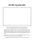 Vorschau - Arbeitsblätter - Der Herr ist mein Licht (Psalm 27) - Seite 2