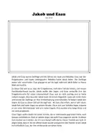 Vorschau - Arbeitsblätter - Jakob und Esau - Seite 2