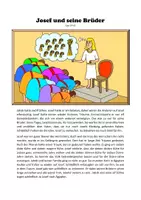 Vorschau - Arbeitsblätter - Josef und seine Brüder - Deckblatt