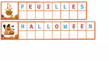 Aperçu - Feuilles d'exercices - Reconstituer un mot connu avec des lettres mobiles (OFFERT) - Page 3