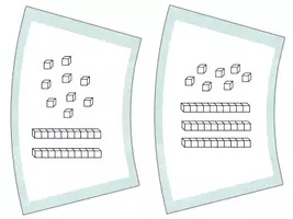 Vorschau - Unterrichtsreihen - Mathe Klasse 2 - Legekreis Orientierung im Zahlenraum 100 - Seite 3