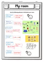 Vorschau - Stundenentwürfe - Stundenentwurf "My room / Prepositions" - Seite 1