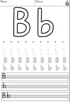 Vorschau - Arbeitsblätter - Grundschrift Buchstabenblätter - Seite 2