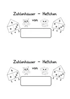 Vorschau - Arbeitsblätter - Rechenheftchen im ZR 10 - Seite 1