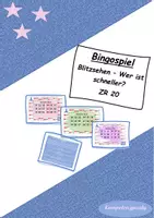 Vorschau - Spiele - Bingospiel Blitzsehen - Wer ist schneller ZR 20 - Deckblatt