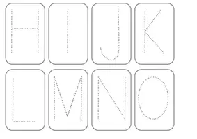 Vorschau - Arbeitsblätter - Buchstaben und Zahlen im Anfangsunterricht: Prickeln - Seite 3