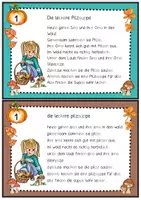 Vorschau - Arbeitsblätter - Abschreibkartei Herbst mit Abschreibseiten - Seite 2