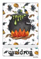 Vorschau - Mal- und Bastelvorlagen - Halloween • Picture cards (2022) - Seite 3