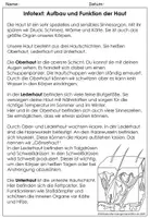 Vorschau - Unterrichtsreihen - Die Sinnesorgane- Auge, Nase, Zunge, Haut, Ohr - Sehsinn, Geruchssinn, Geschmackssinn, Tastsinn, Hörsinn - Seite 3