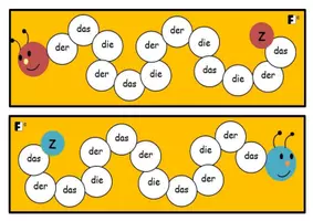 Vorschau - Spiele - A3- der,die,das - Spiel zu "V-Wörtern" mit Lösung - Seite 3