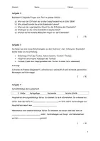 Vorschau - Klassenarbeiten - Materialpaket zweifach differenzierte Klassenarbeiten zu Sachtexten - Seite 1