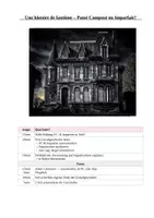Vorschau - Arbeitsblätter - Maison hantée - Passé Composé ou Imparfait? - Seite 1