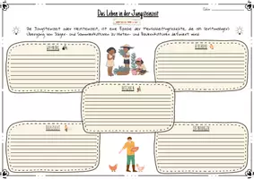 Vorschau - Stundenentwürfe - Unterrichtsmaterial Jungsteinzeit Klasse 6 RS Bayern - Seite 1