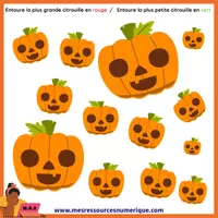Aperçu - Jeux - ATELIERS ET FEUILLES D'ACTIVITÉS - PLUS GRAND PLUS PETIT - Page 1