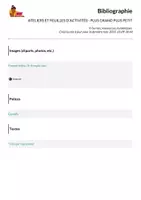 Aperçu - Jeux - ATELIERS ET FEUILLES D'ACTIVITÉS - PLUS GRAND PLUS PETIT - Page 3