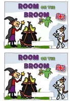 Vorschau - Arbeitsblätter - Room on the broom | Halloween | Übungsheftchen - Seite 1