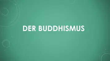 Vorschau - Präsentationen/Tafelbilder - Der Buddhismus (PP und H5P) - Deckblatt