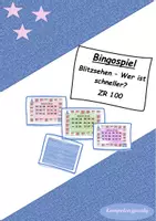 Vorschau - Spiele - Bingospiel-Blitzsehen ZR 100 Wer ist schneller + Interactive "Zwerg- und Riesenaufgaben ZR 100" - Deckblatt