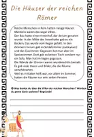 Vorschau - Arbeitsblätter - Antikes Rom: Wie wohnen die wohlhabenden Römer? - Seite 1