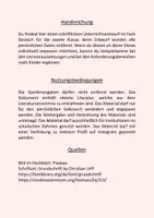 Vorschau - Stundenentwürfe - Bilderbuch mutig, mutig - schriftlicher Unterrichtsentwurf - Seite 1