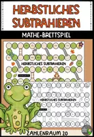 Vorschau - Spiele - Brettspiel - Herbstliches Subtrahieren im ZR 20 - Das Leiter- und Rutschenspiel - Deckblatt
