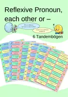 Vorschau - Fördermaterial/Inklusion - Tandem Activity / Tandembögen Reflexive Pronouns, each other or - - Deckblatt