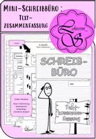 Vorschau - Merkblätter - Mini-Schreibbüro: Textzusammenfassung - Deckblatt