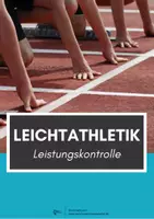 Vorschau - Arbeitsblätter - Leichtathletik ⎮ Sparpaket - Sprint, Weitsprung, Hochsprung, Kugelstoßen - Deckblatt