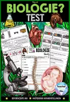 Vorschau - Arbeitsblätter - Was ist Biologie | Test | Quiz - Arbeitsblätter - Deckblatt