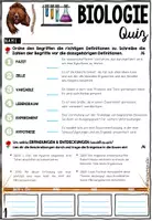 Vorschau - Arbeitsblätter - Was ist Biologie | Test | Quiz - Arbeitsblätter - Seite 2