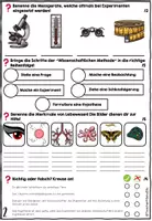 Vorschau - Arbeitsblätter - Was ist Biologie | Test | Quiz - Arbeitsblätter - Seite 3