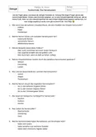 Vorschau - Arbeitsblätter - Kurzkontrolle Nervensystem multiple choice 9. Klasse Bio - Deckblatt