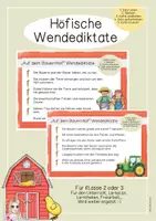 Vorschau - Aufgabenkarten - Das große Materialpaket Wendediktate - Seite 1