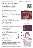 Vorschau - Arbeitsblätter - Arbeitsblatt "Seuchen" + Onlineübung & MP3 + - Deckblatt