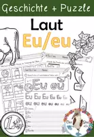 Vorschau - Stundenentwürfe - Buchstaben / Laut Eu/ eu - Arbeitsblätter zur Einführung inklusive Geschichte - Buchstabeneinführung Arbeitsblätter - Deckblatt
