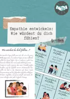 Vorschau - Arbeitsblätter - Empathie entwickeln: Wie würdest du dich fühlen ...? - Deckblatt