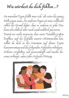 Vorschau - Arbeitsblätter - Empathie entwickeln: Wie würdest du dich fühlen ...? - Seite 1