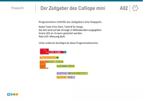 Vorschau - Unterrichtsreihen - IMP9 Calliope-Mini Anfänger-Aufgaben - Seite 3