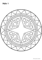 Vorschau - Mal- und Bastelvorlagen - Mandalas "Geometrie" für zwischendurch - Seite 2
