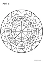 Vorschau - Mal- und Bastelvorlagen - Mandalas "Geometrie" für zwischendurch - Seite 3